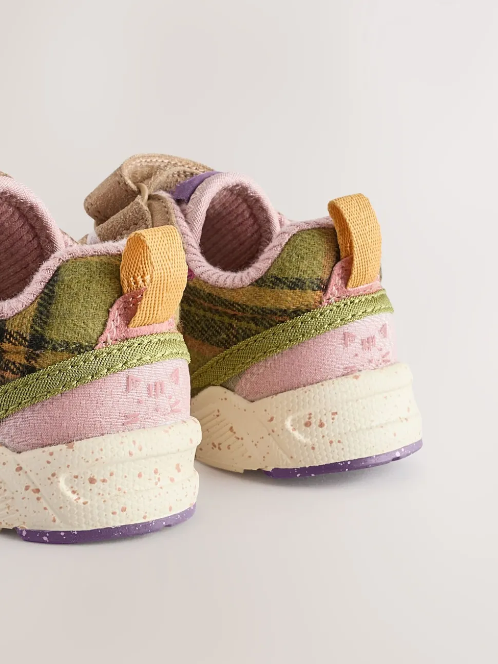 Multi Wide Fit (G) Elastic Lace Touch Fasten Trainers