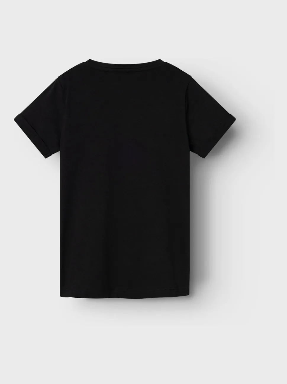 Name It Black Black Wednesday Addams logo T Shirt