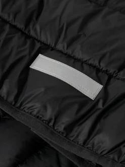 Name It Black Hooded Puffer Jacket