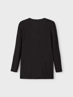 Name It Black Open Knit Cardigan