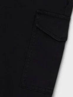 Name It Black Wide Leg Cargo Trousers