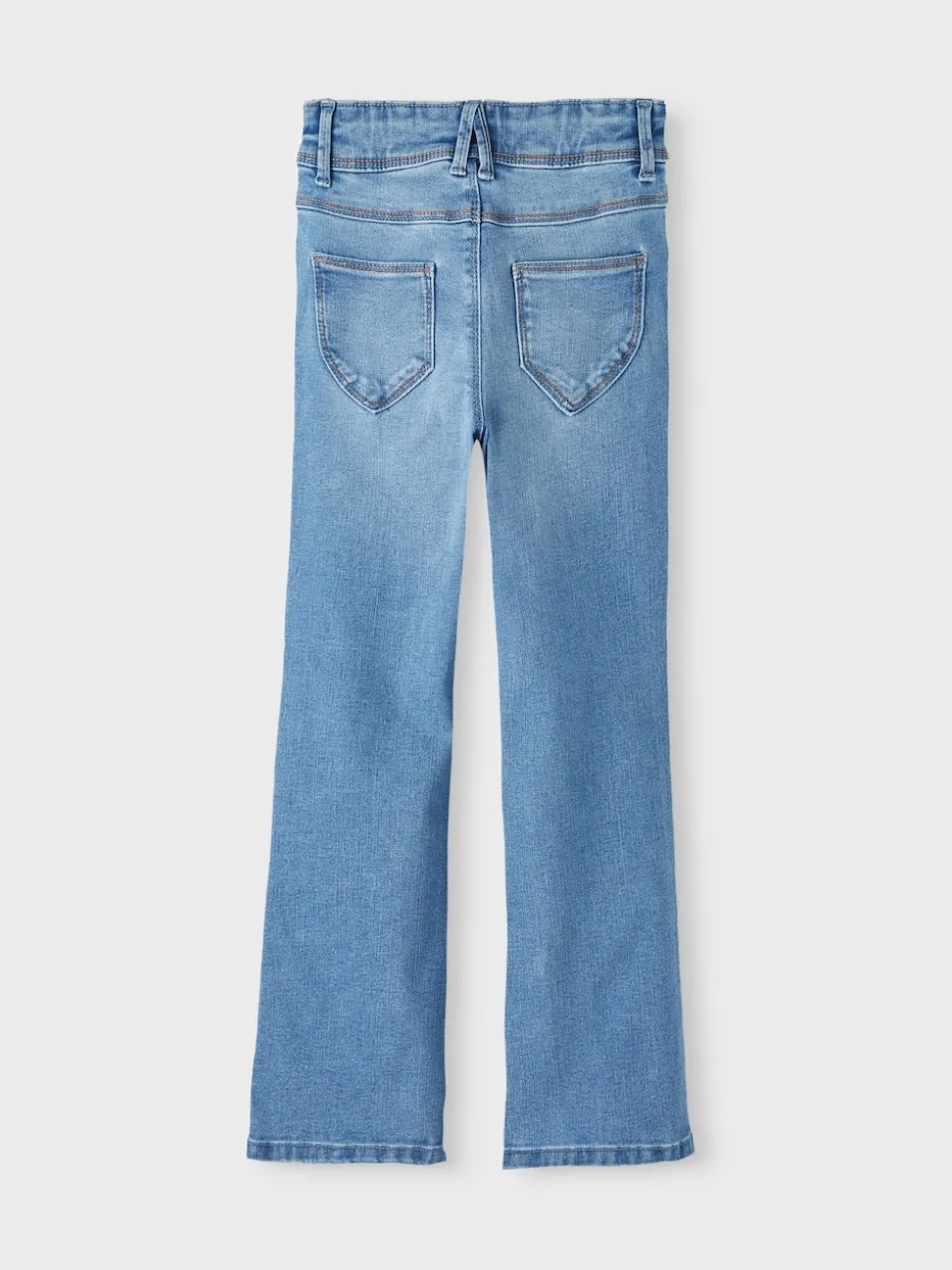 Name It Blue Girls Flare Jeans With Adjustable Waist