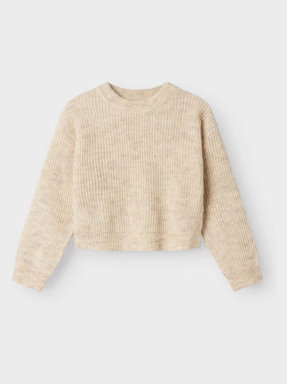 Name It Cream Short Knitted Jumper
