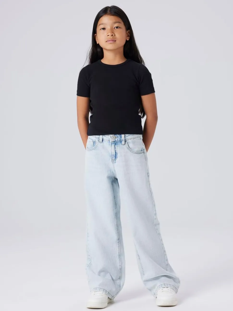 Name It Dark Blue Wide Leg Jeans