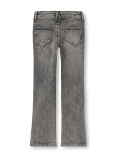 Name It Dark Grey Girls Flare Jeans With Adjustable Waist