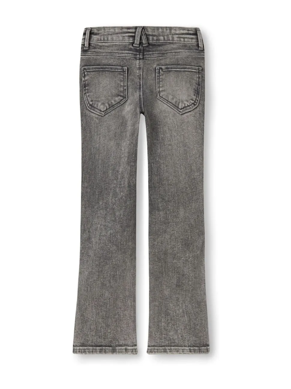 Name It Dark Grey Girls Flare Jeans With Adjustable Waist