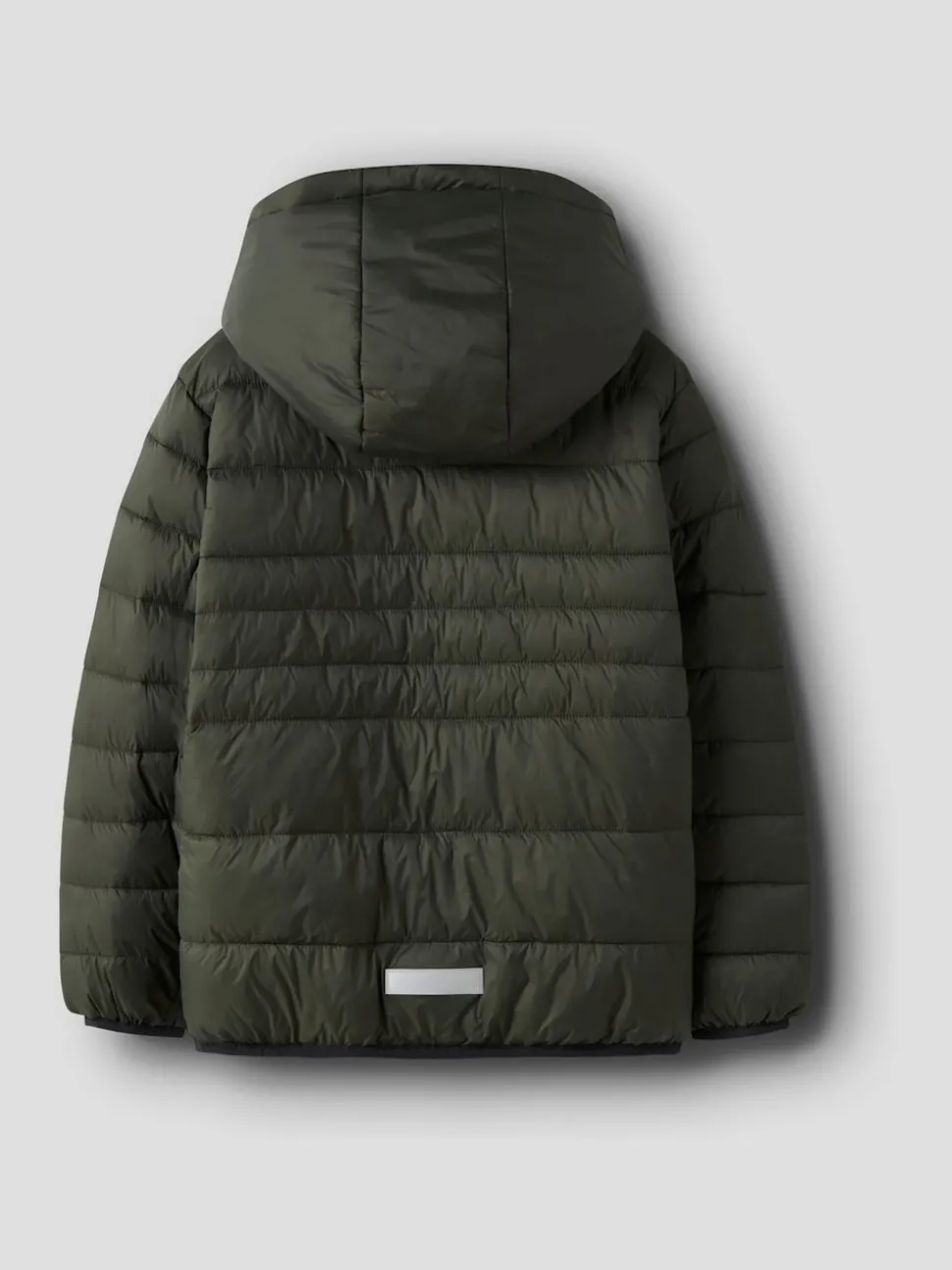 Name It Forest Green Hooded Puffer Jacket