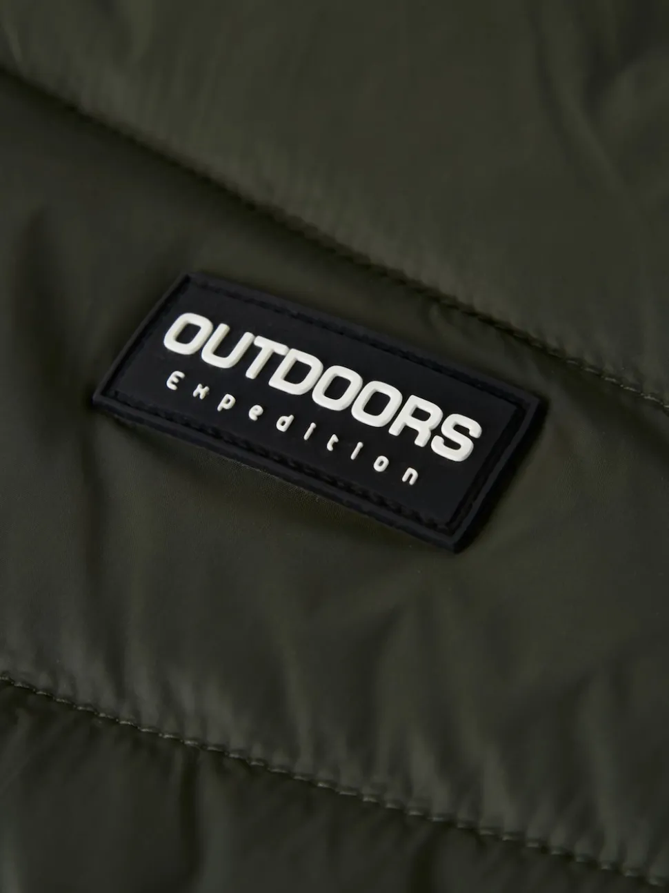 Name It Forest Green Hooded Puffer Jacket