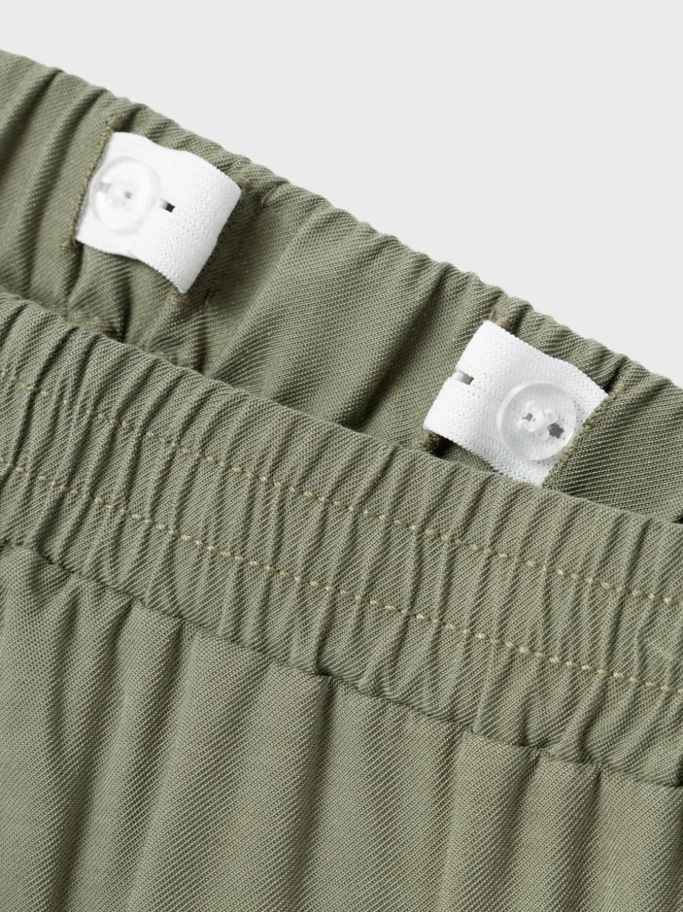 Name It Green Elasticated Waist Cargo Trousers