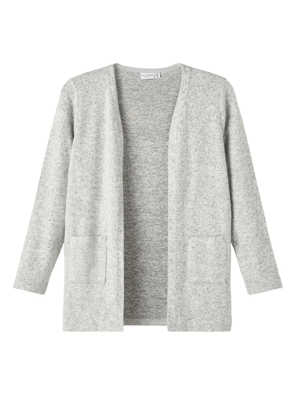 Name It Grey Open Knit Cardigan