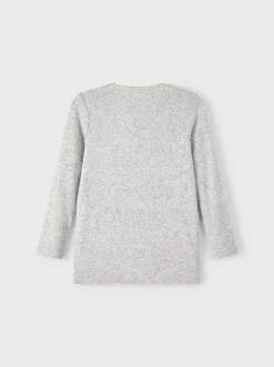 Name It Grey Open Knit Cardigan