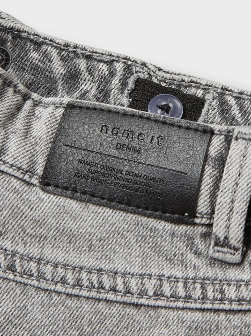 Name It Grey Wide Leg Jeans