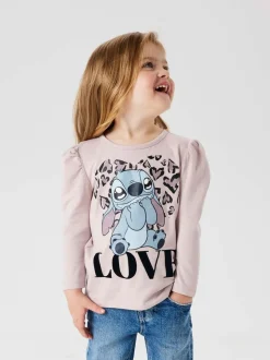 Name It Purple Disney Lilo & Stitch Graphic Long Sleeve T-Shirt