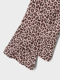 Name It Purple Leopard Flared Trousers