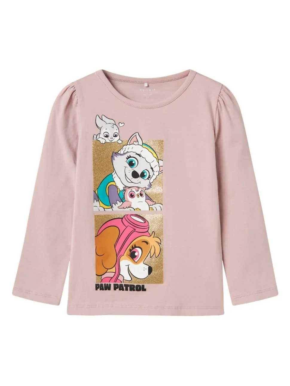 Name It Purple Paw Patrol Graphic Print Long Sleeve T-Shirt