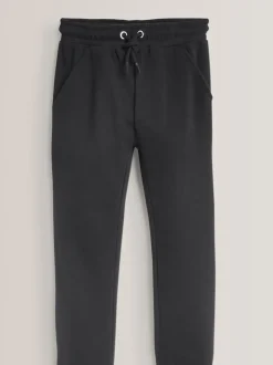Navy Blue/Grey/Black 3 Pack Soft Jersey Regular Fit Joggers (3-16yrs)