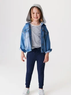 Navy Blue Skinny Fit Joggers (3-16yrs)