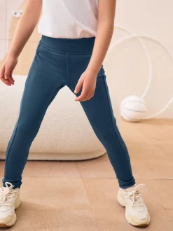 Navy Blue Sport Leggings (3-16yrs)