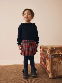Navy Cotton Cashmere Blend Jumper (3mths-7yrs)