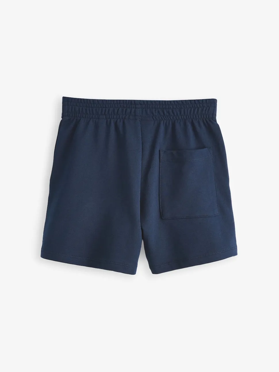 Navy 100% Cotton Drawstring Sports Shorts (3-16yrs)