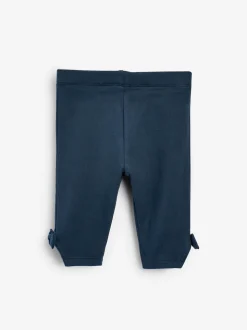 Navy Cropped Leggings (3mths-7yrs)