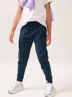 Navy Fleece Lined Joggers (3-16yrs)
