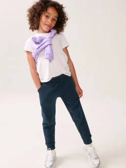 Navy Fleece Lined Joggers (3-16yrs)