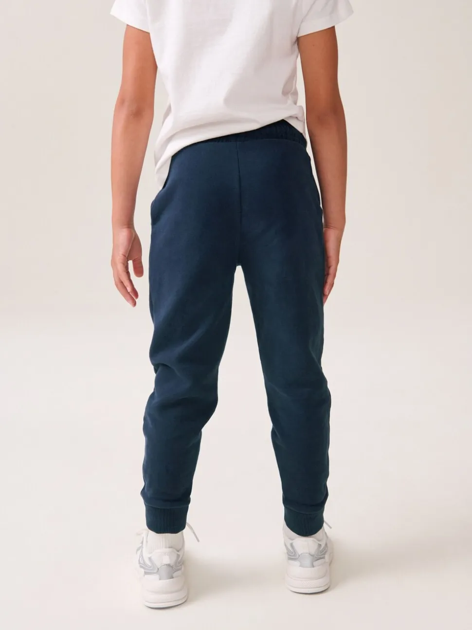 Navy Fleece Lined Joggers (3-16yrs)