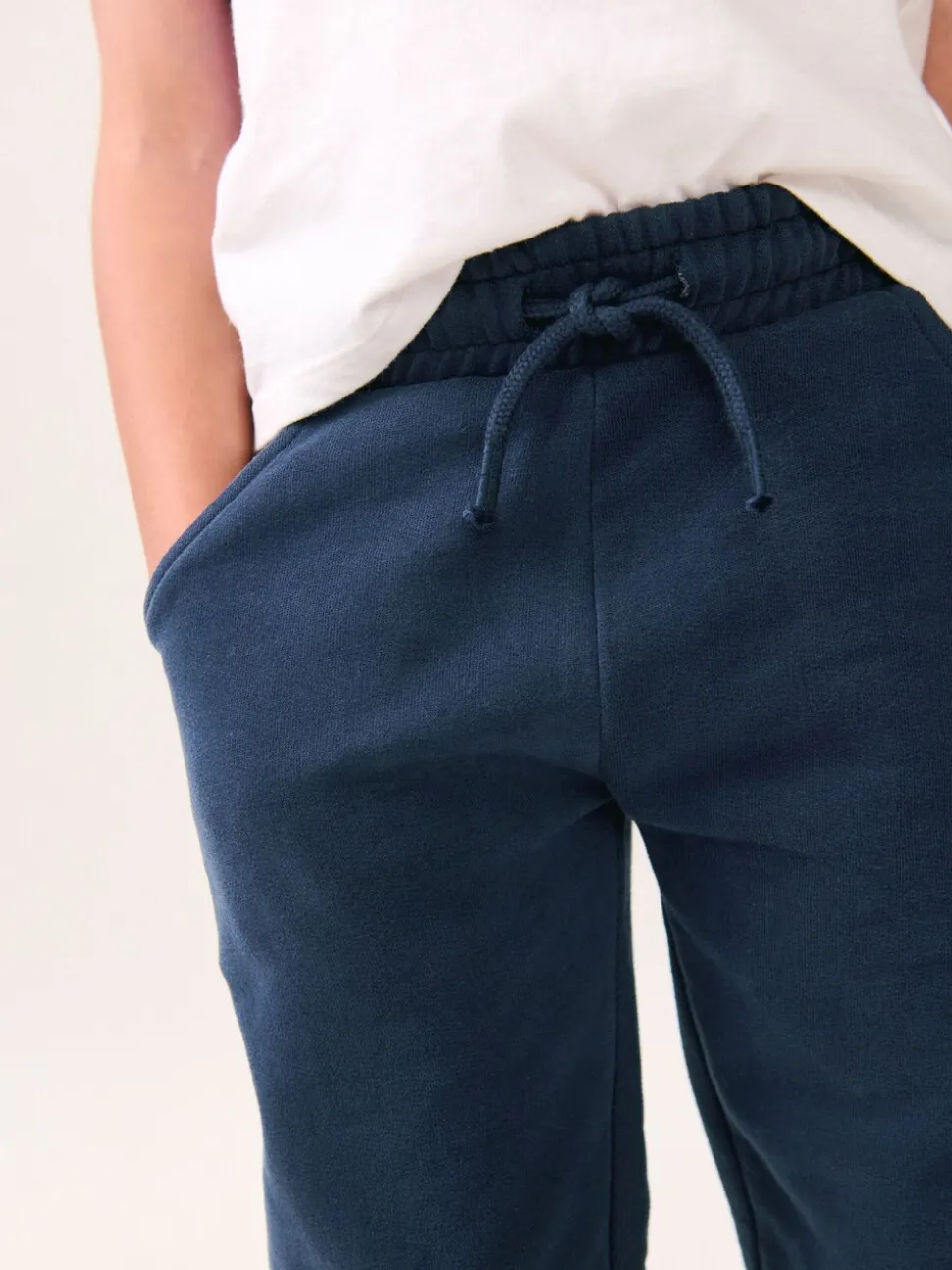 Navy Fleece Lined Joggers (3-16yrs)
