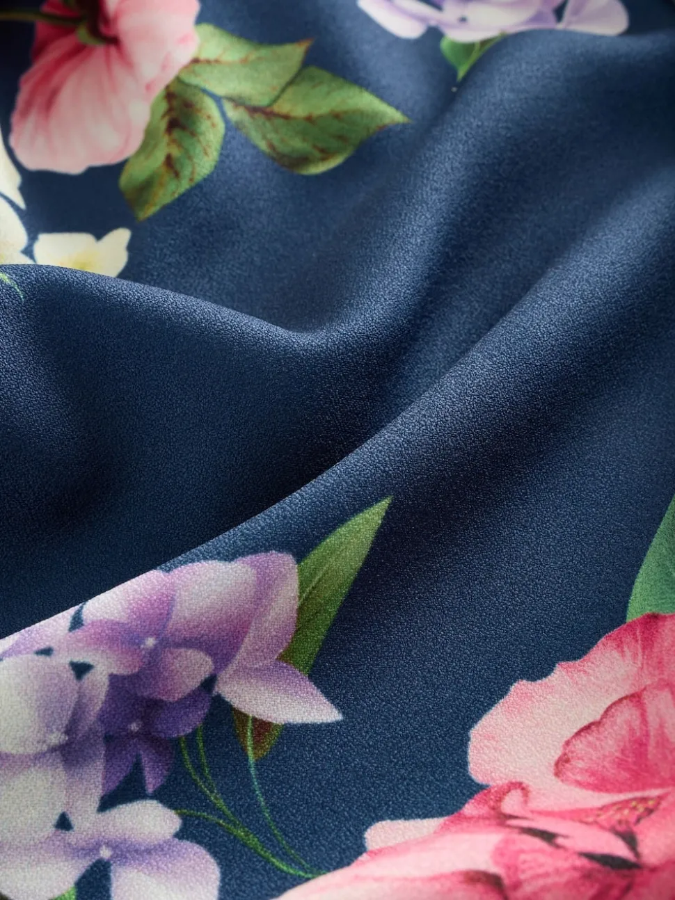 Navy Floral Printed Jumpsuit (3-16yrs)
