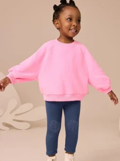 Navy Leggings (3mths-7yrs)