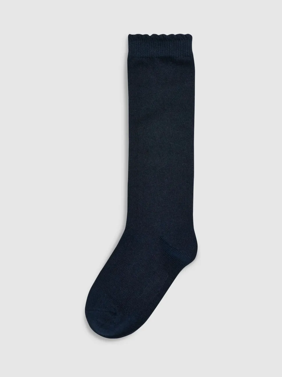 Navy 3 Pack Cotton Rich Knee High Schools Socks