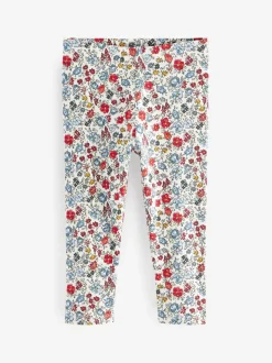 Navy Ribbed Leggings 5 Pack (3mths-7yrs)