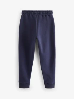 Navy Soft Jersey Regular Fit Joggers (3-16yrs)