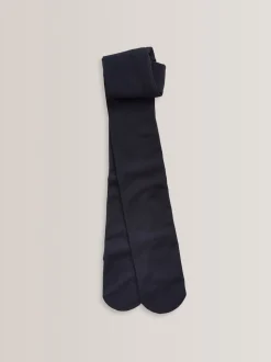 Navy Thermal School Tights