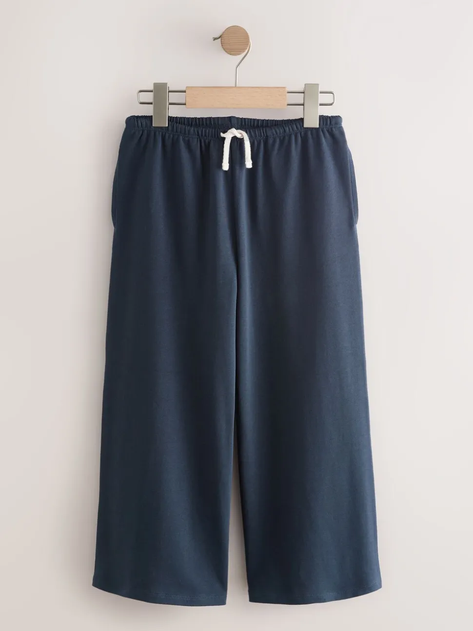 Navy Wide Leg Trousers (3-16yrs)