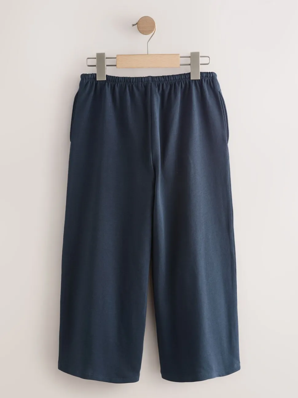 Navy Wide Leg Trousers (3-16yrs)