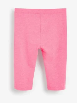 Neon 4 Pack Cropped Leggings (3-16yrs)