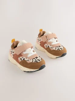 Neutral Animal Standard Fit (F) Elastic Lace Touch Fasten Trainers