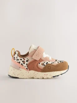Neutral Animal Standard Fit (F) Elastic Lace Touch Fasten Trainers