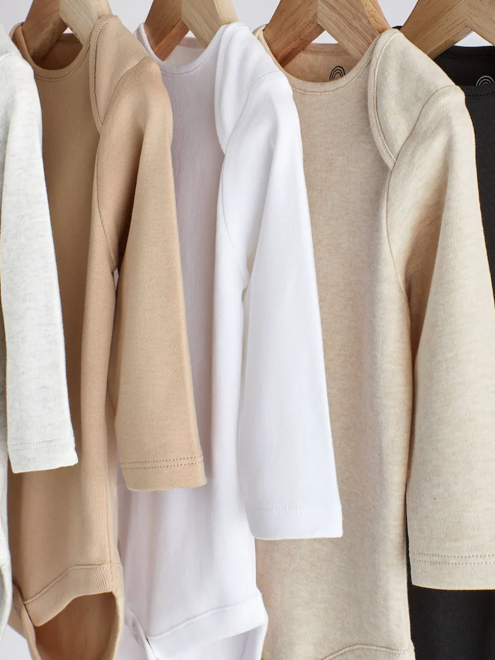 Neutral Baby Essential Long Sleeve Bodysuits 5 Pack