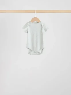 Neutral Baby Essential Short Sleeve Bodysuits 5 Pack