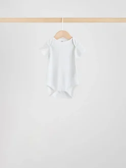 Neutral Baby Essential Short Sleeve Bodysuits 5 Pack