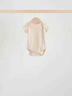 Neutral Baby Essential Short Sleeve Bodysuits 5 Pack