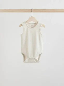 Neutral Baby Vest Bodysuits 5 Pack