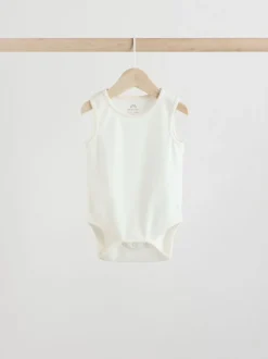 Neutral Baby Vest Bodysuits 5 Pack