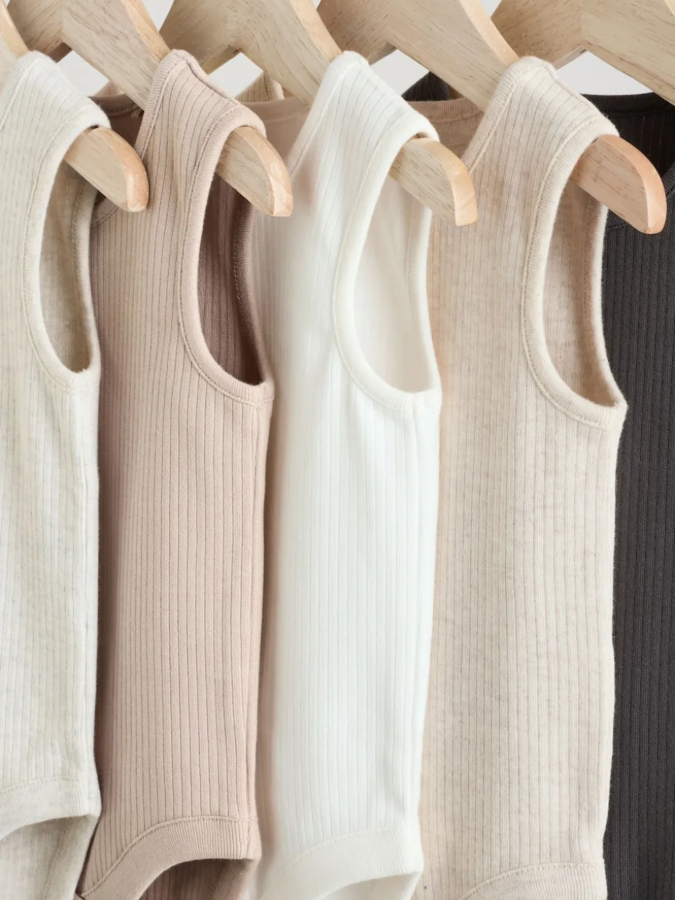Neutral Baby Vest Bodysuits 5 Pack