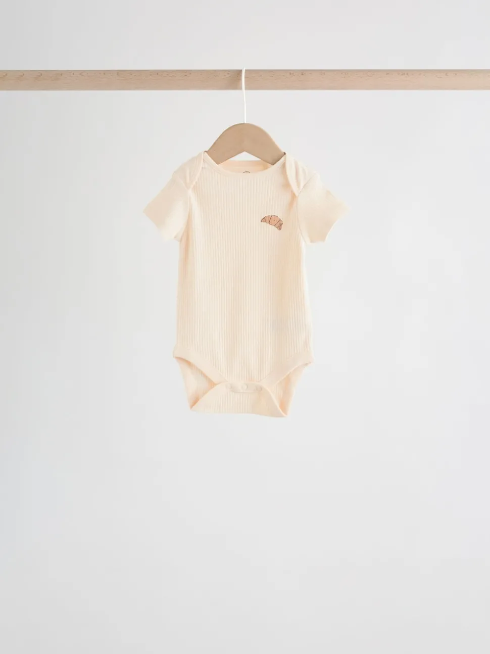 Neutral Short Sleeve Baby Bodysuits 5 Pack