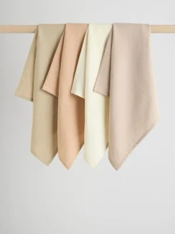 Neutral Baby Muslins Cloths 4 Pack