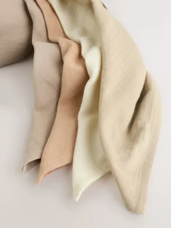 Neutral Baby Muslins Cloths 4 Pack